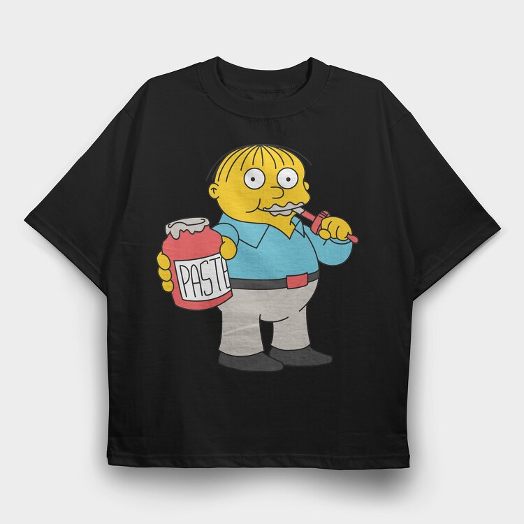 Ralph Wiggum, Tricou Oversize Barbati (Unisex)