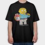 Ralph Wiggum, Tricou Oversize Barbati (Unisex)