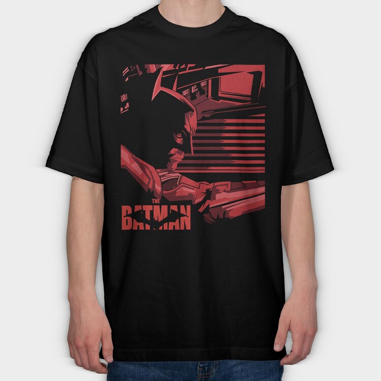 Batman 3, Tricou Oversize Barbati (Unisex)