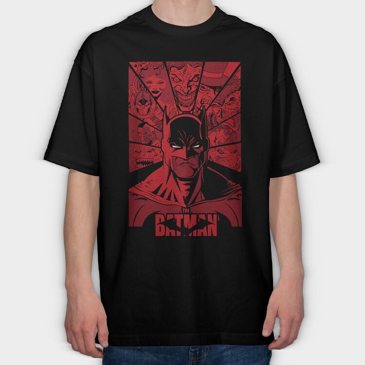 Batman 30, Tricou Oversize Barbati (Unisex)