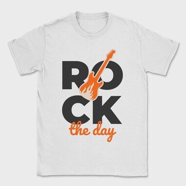 Rock the Day, Tricou Barbati (Unisex)