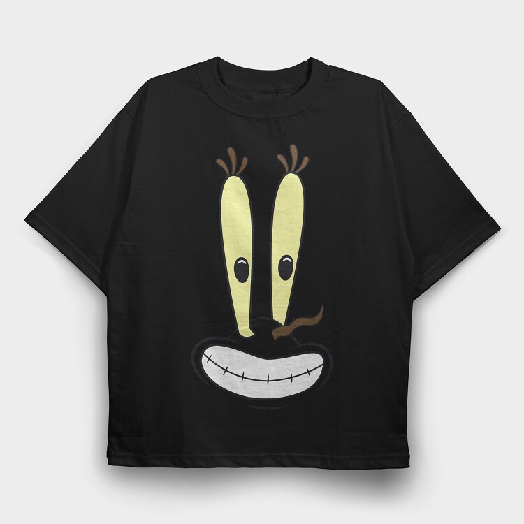 SpongeBob Faces 3, Tricou Oversize Barbati (Unisex)