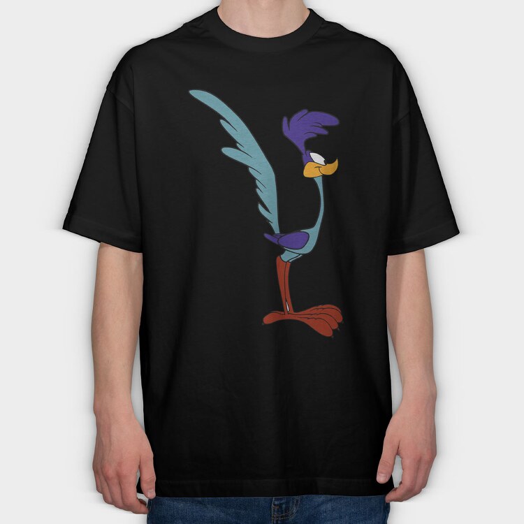 Cartoon Retro Looney Tunes 1, Tricou Oversize Barbati (Unisex)