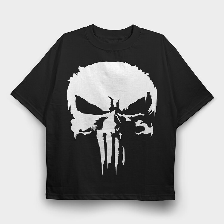 The Punisher 9, Tricou Oversize Barbati (Unisex)