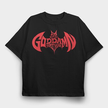 Batman 5, Tricou Oversize Barbati (Unisex)