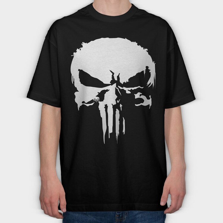 The Punisher 9, Tricou Oversize Barbati (Unisex)