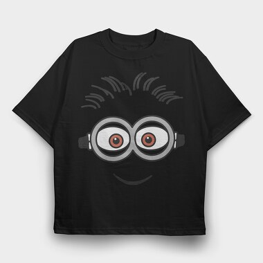 Minions 1, Tricou Oversize Barbati (Unisex)