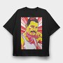 Freddie Mercury 3, Tricou Oversize Barbati (Unisex)