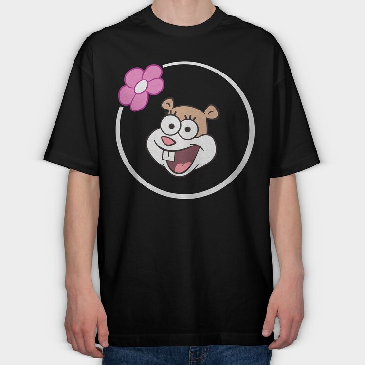 SpongeBob Faces 8, Tricou Oversize Barbati (Unisex)