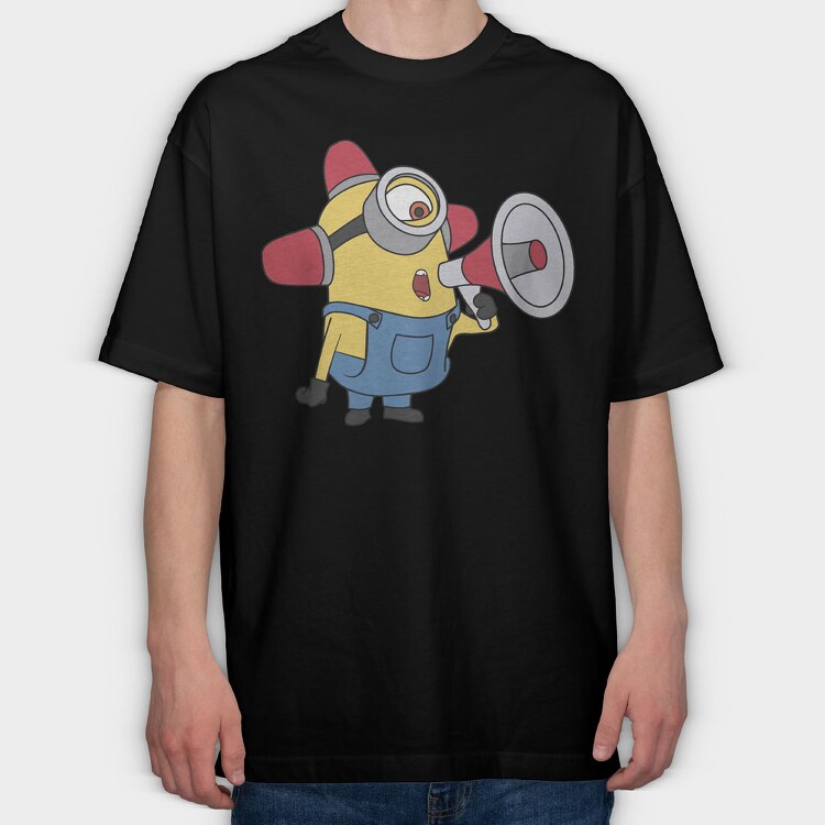 Minions 13, Tricou Oversize Barbati (Unisex)