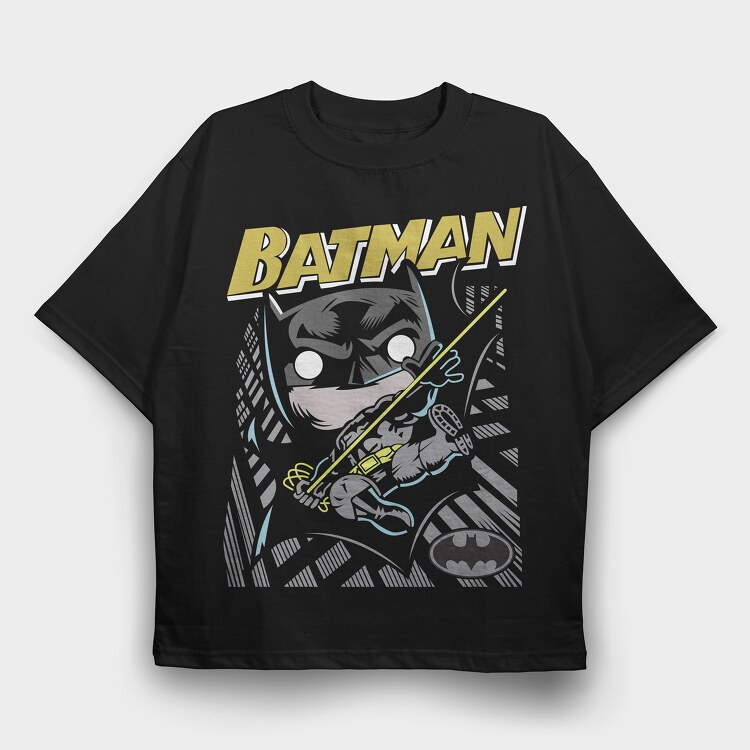 Batman Comics, Tricou Oversize Barbati (Unisex)