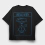 Retro Gaming Virtual And Boy, Tricou Oversize Barbati (Unisex)