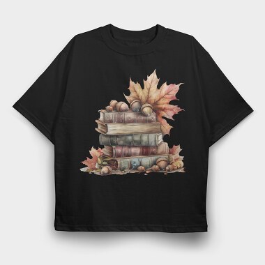 Autumn Learning Nest, Tricou Oversize Barbati (Unisex)