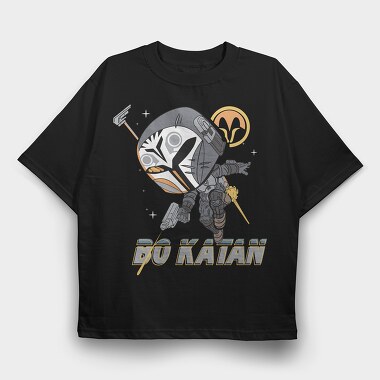 Funko Bo Katan Funko, Tricou Oversize Barbati (Unisex)