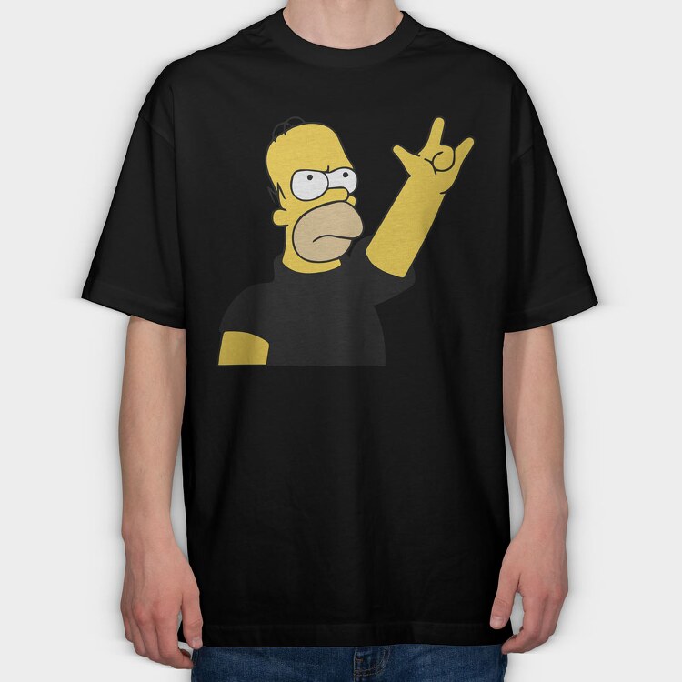 The Simpsons 16, Tricou Oversize Barbati (Unisex)