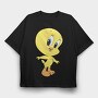 Cartoon Retro Looney Tunes Tiny 2, Tricou Oversize Barbati (Unisex)