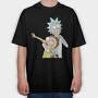 Rick and Morty 11, Tricou Oversize Barbati (Unisex)