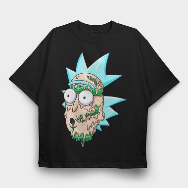 Rick and Morty 12, Tricou Oversize Barbati (Unisex)
