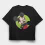 Cartoon Retro Mickey Mouse 2, Tricou Oversize Barbati (Unisex)