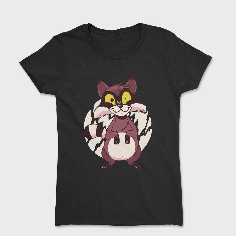 Racoon Cartoon, Tricou Femei