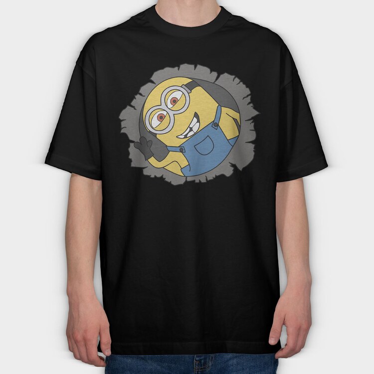 Minions 21, Tricou Oversize Barbati (Unisex)