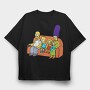 The Simpsons 22, Tricou Oversize Barbati (Unisex)