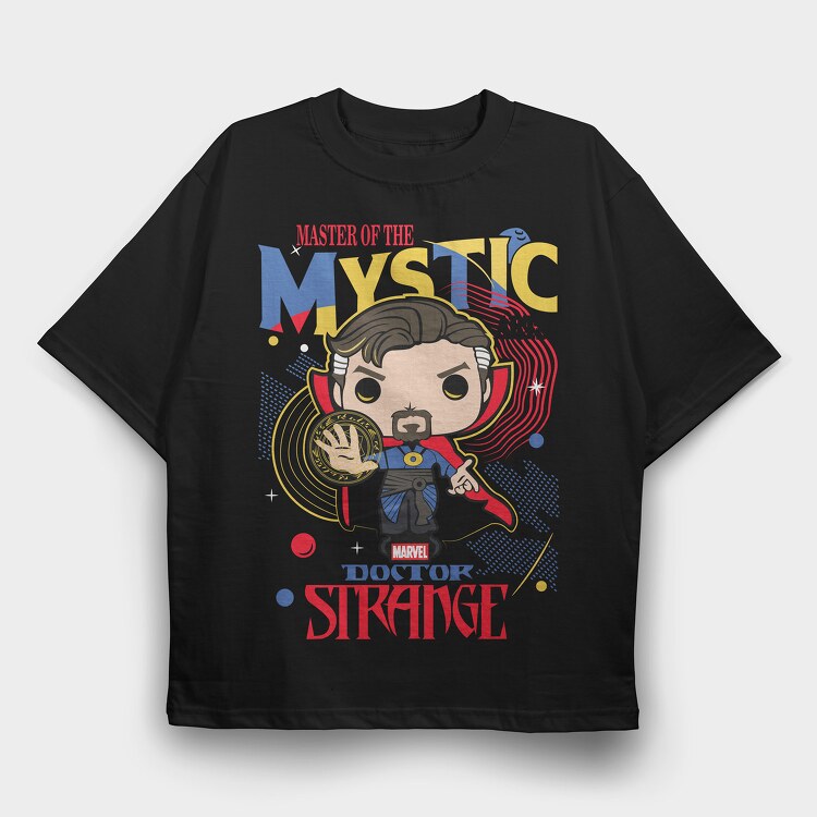 Funko Marvel doctor stranger, Tricou Oversize Barbati (Unisex)