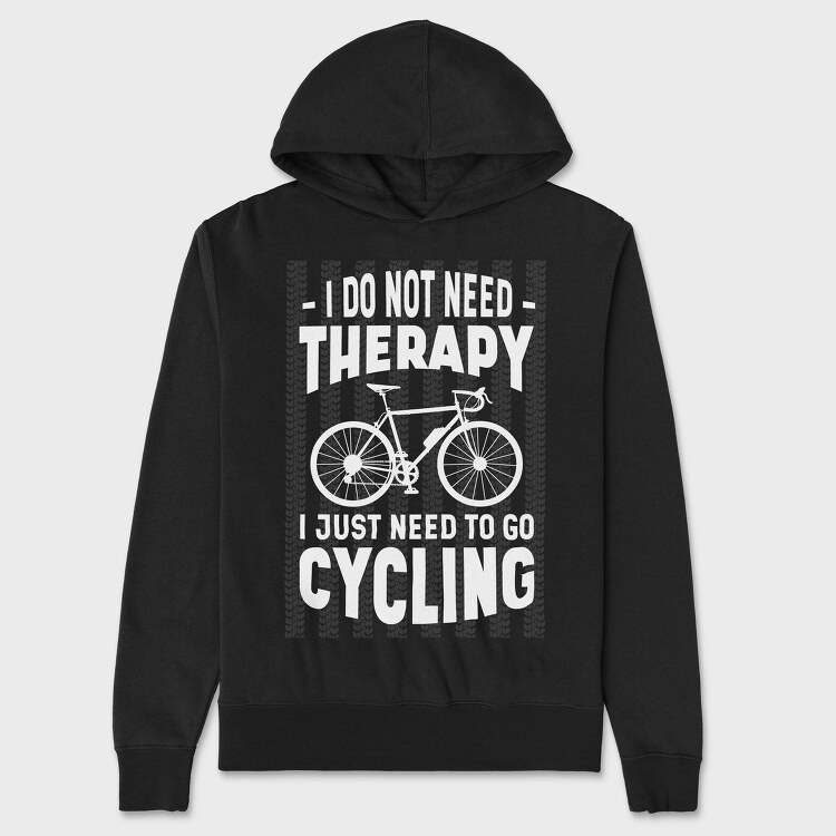 Bicycle Therapy Bike, Hanorac Oversize Barbati (Unisex)
