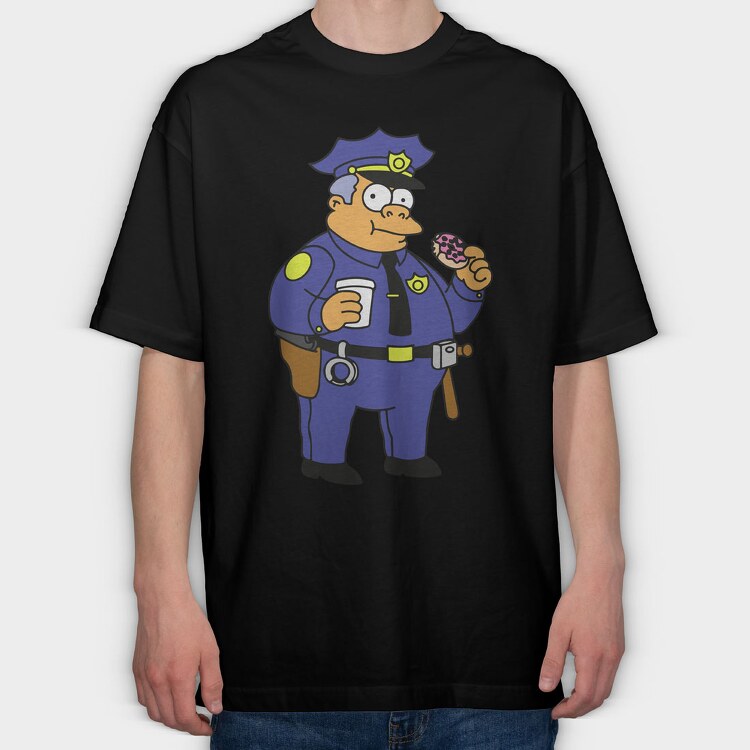 The Simpsons 23, Tricou Oversize Barbati (Unisex)