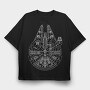 Star Wars 19, Tricou Oversize Barbati (Unisex)