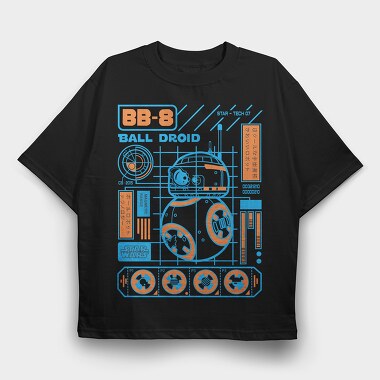 Star Wars 2, Tricou Oversize Barbati (Unisex)