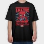 Funko Marvel spider man, Tricou Oversize Barbati (Unisex)