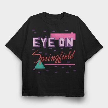 The Simpsons 27, Tricou Oversize Barbati (Unisex)