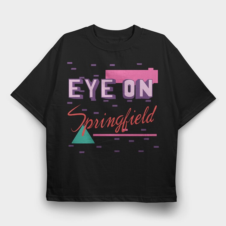 The Simpsons 27, Tricou Oversize Barbati (Unisex)