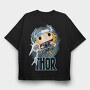 Funko Marvel thor, Tricou Oversize Barbati (Unisex)