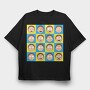 Rick and Morty 21, Tricou Oversize Barbati (Unisex)