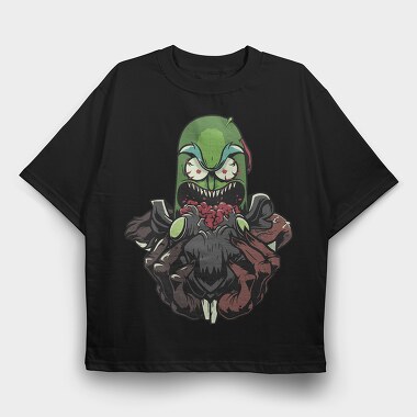 Rick and Morty 25, Tricou Oversize Barbati (Unisex)