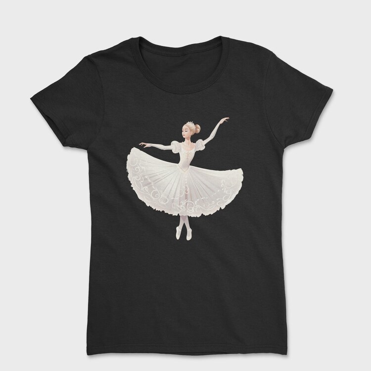 Ballet Dancer Illustration, Tricou Femei