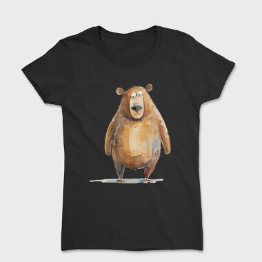 Bear Feet Paint, Tricou Femei