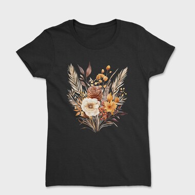 Autumn Leaves Bouquet, Tricou Femei