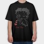 Betty Boop 66, Tricou Oversize Barbati (Unisex)