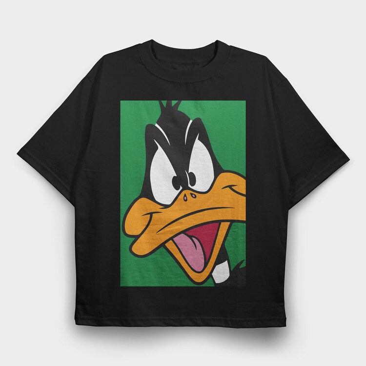 Cartoon Retro Pato Lucas 1, Tricou Oversize Barbati (Unisex)