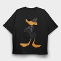 Cartoon Retro Pato Lucas 4, Tricou Oversize Barbati (Unisex)