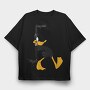 Cartoon Retro Pato Lucas 6, Tricou Oversize Barbati (Unisex)