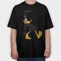 Cartoon Retro Pato Lucas 6, Tricou Oversize Barbati (Unisex)