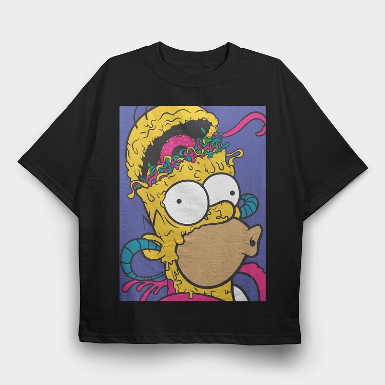 The Simpsons 34, Tricou Oversize Barbati (Unisex)