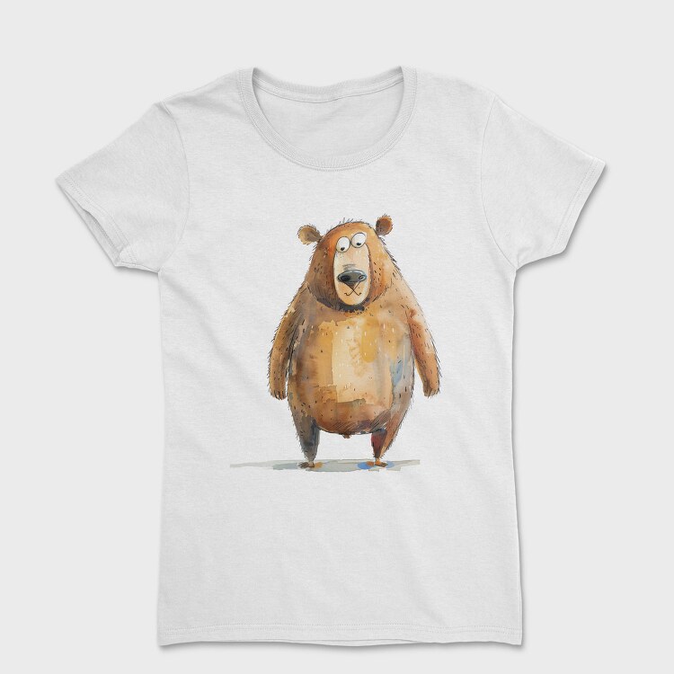 Bear Feet Paint, Tricou Femei