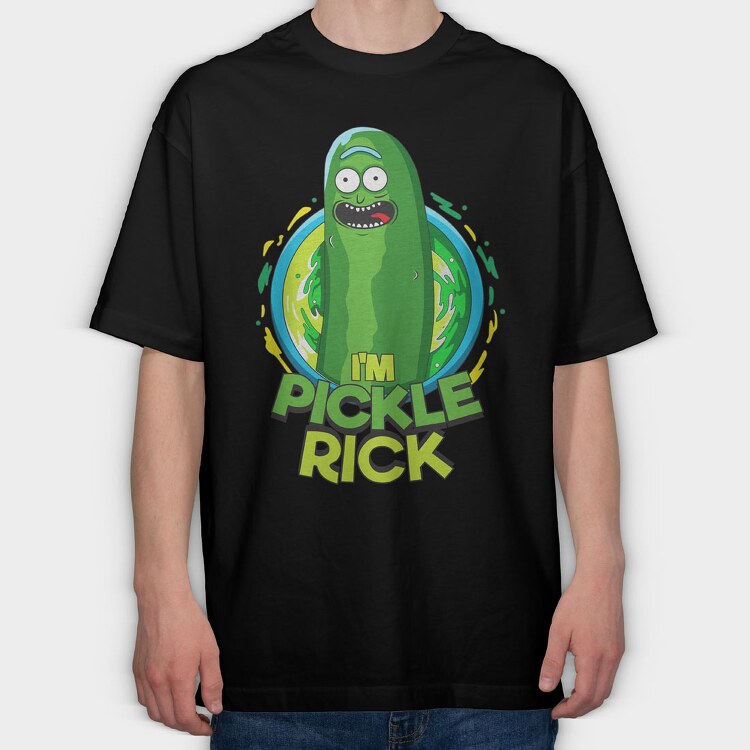 Rick and Morty 28, Tricou Oversize Barbati (Unisex)