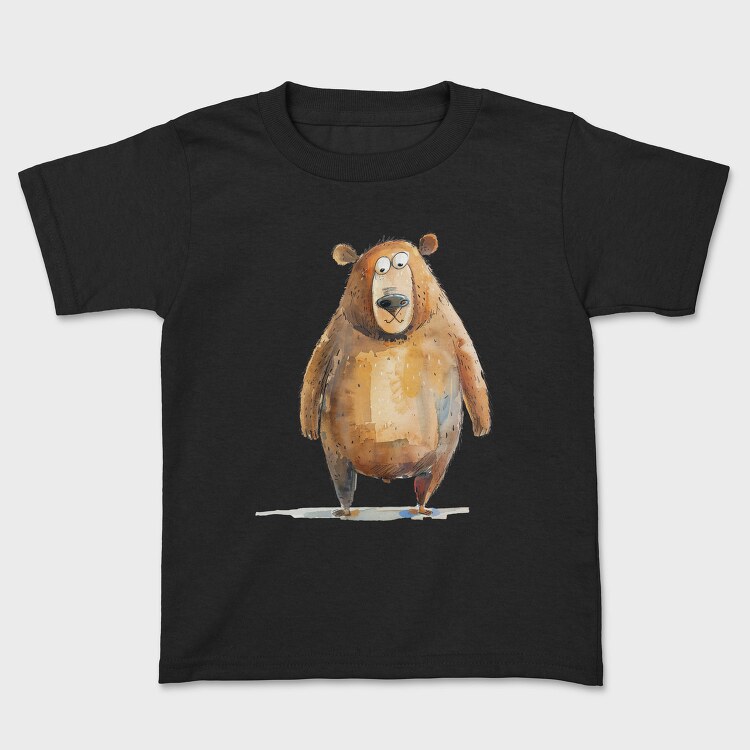 Bear Feet Paint, Tricou Copii