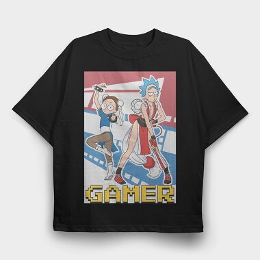 Rick and Morty 29, Tricou Oversize Barbati (Unisex)